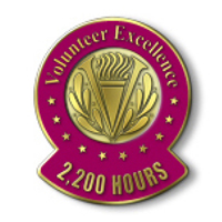 Volunteer Excellence - 2200 Hours